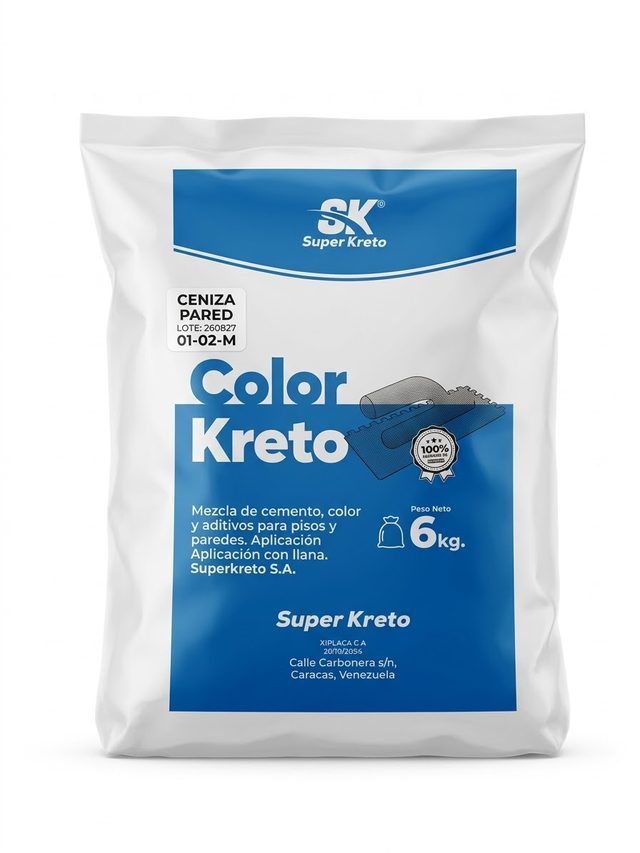 Color Kreto Ceniza